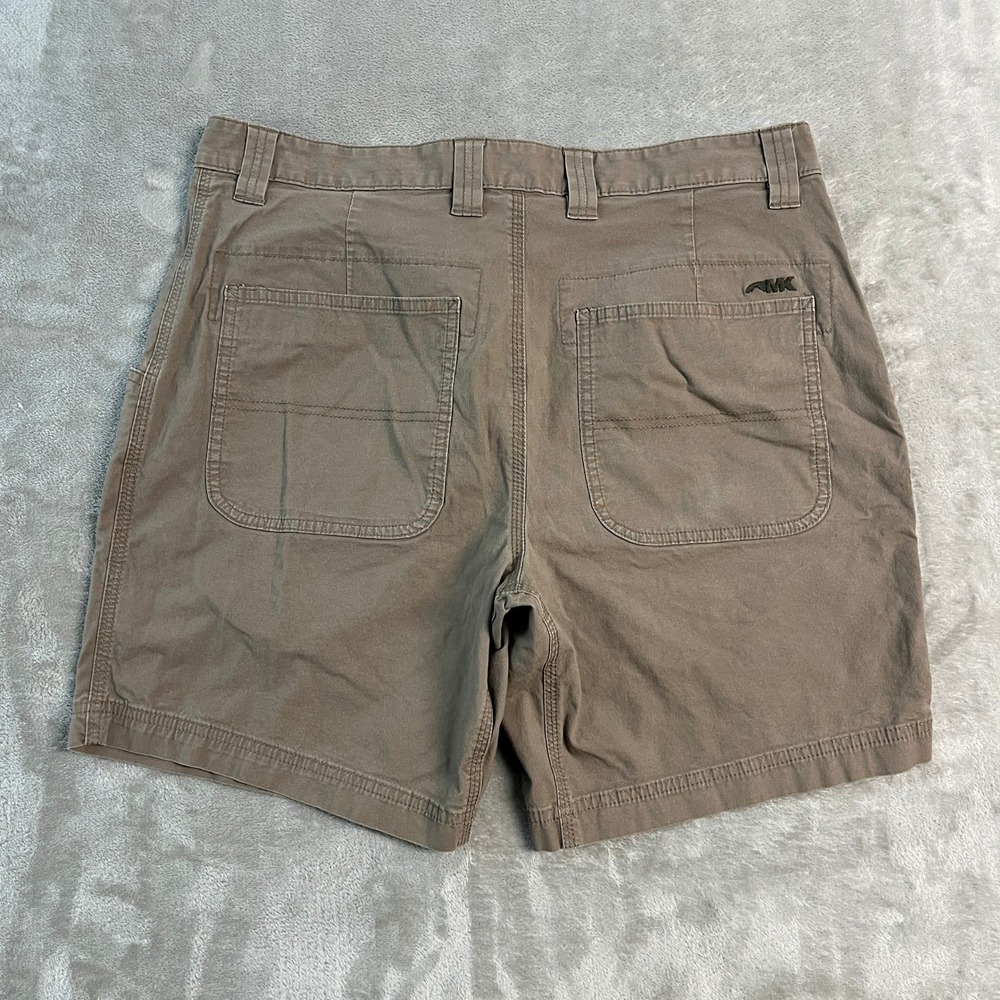 Mountain Khakis All Mountain Short Classic Fit Brown Organic Cotton Mens 34x8